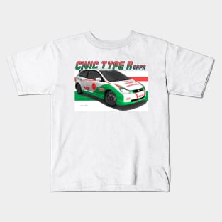 Honda Civic Type R Kids T-Shirt